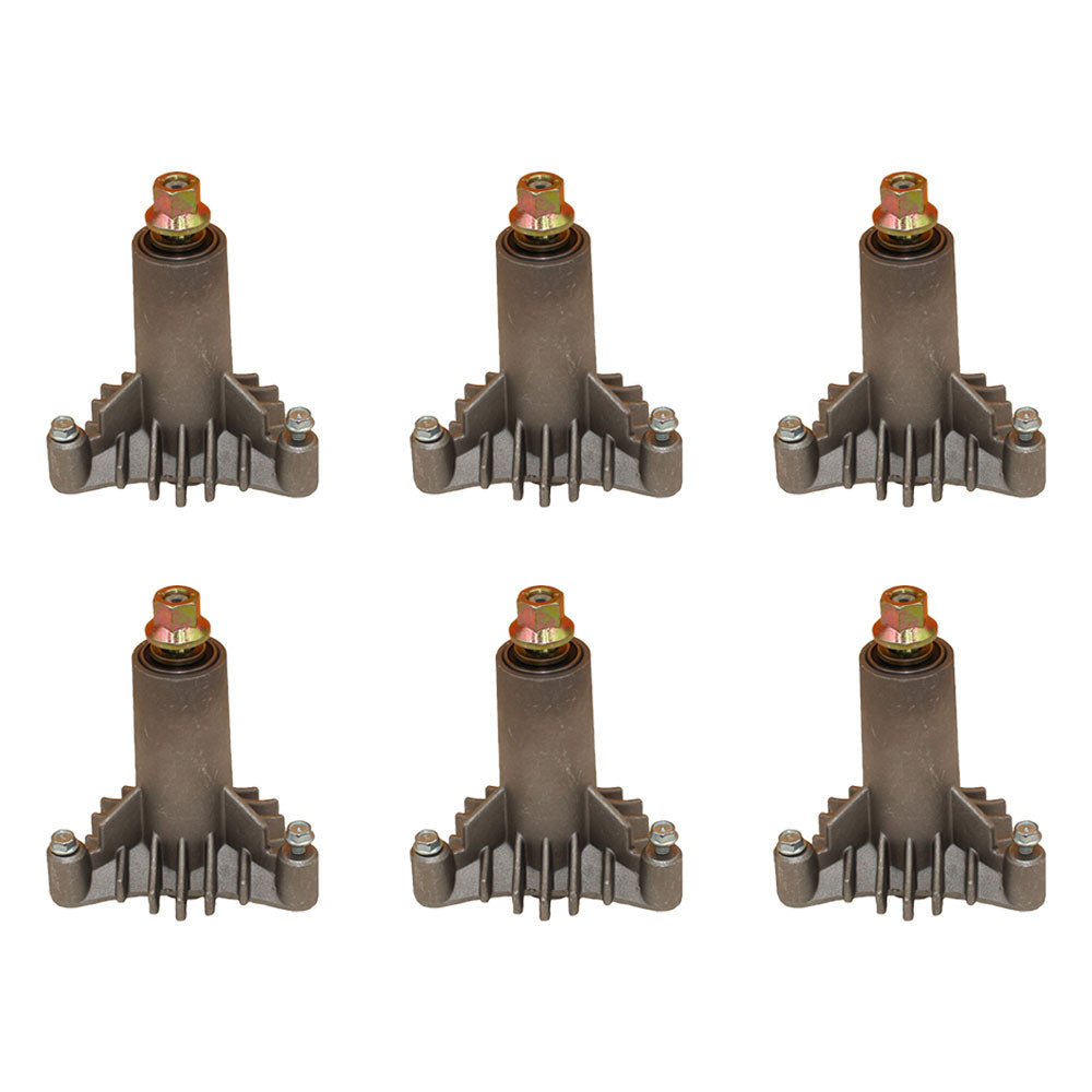 Qty 6: Spindle Assembly Fits MTD Replaces 490-130-0004