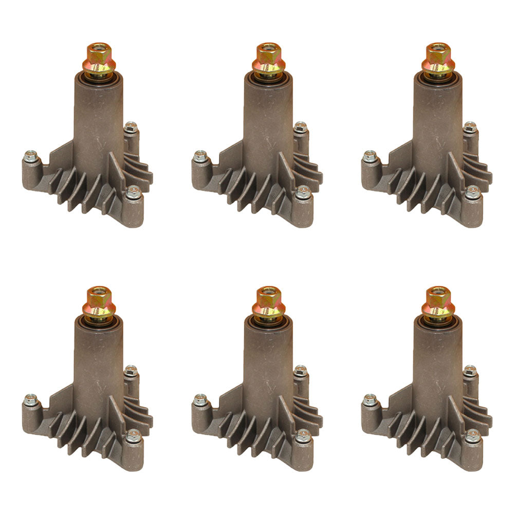 Qty 6: Spindle Assembly Fits MTD Replaces 490-130-0004