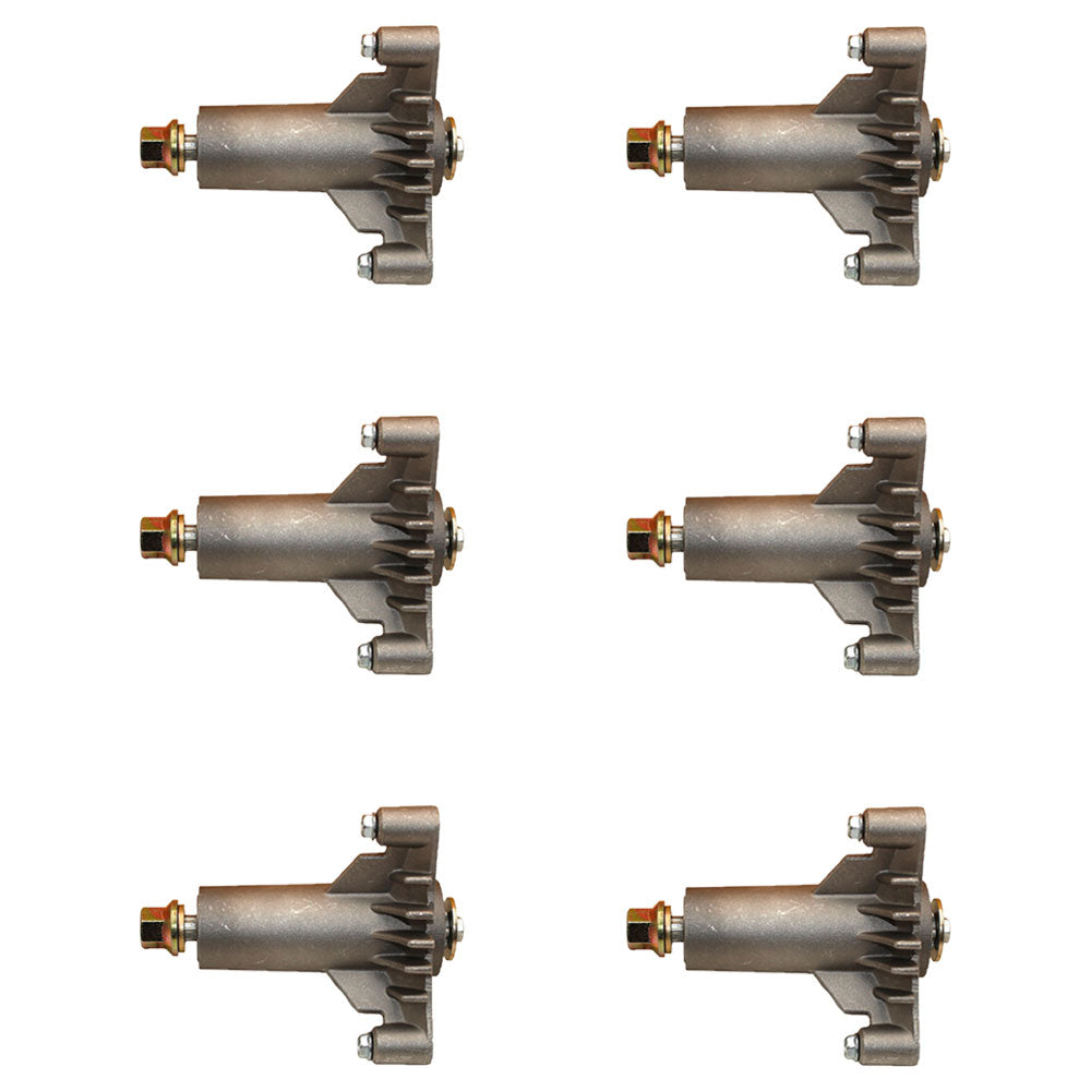 Qty 6: Spindle Assembly Fits MTD Replaces 490-130-0004