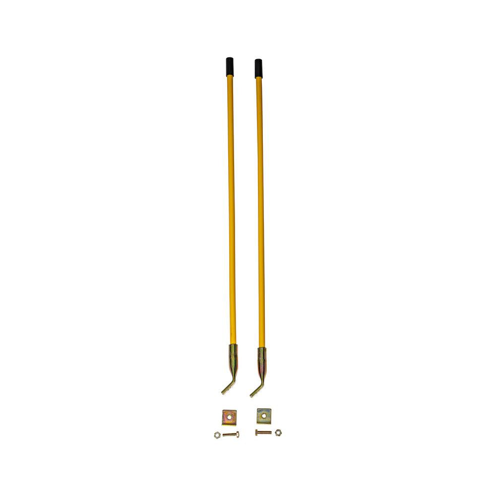 1308006 -27 INCH YELLOW BLADE GUIDE PAIR-REPLACES MEYER/DIAMOND #811000095
