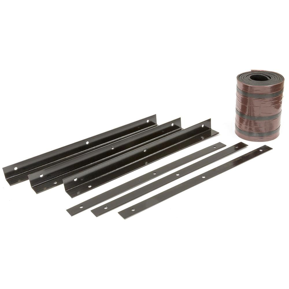1309025 UNIVERSAL RUBBER SNOW DEFLECTOR SUPER DUTY WITH MOUNTING KITNO MEYER OEM