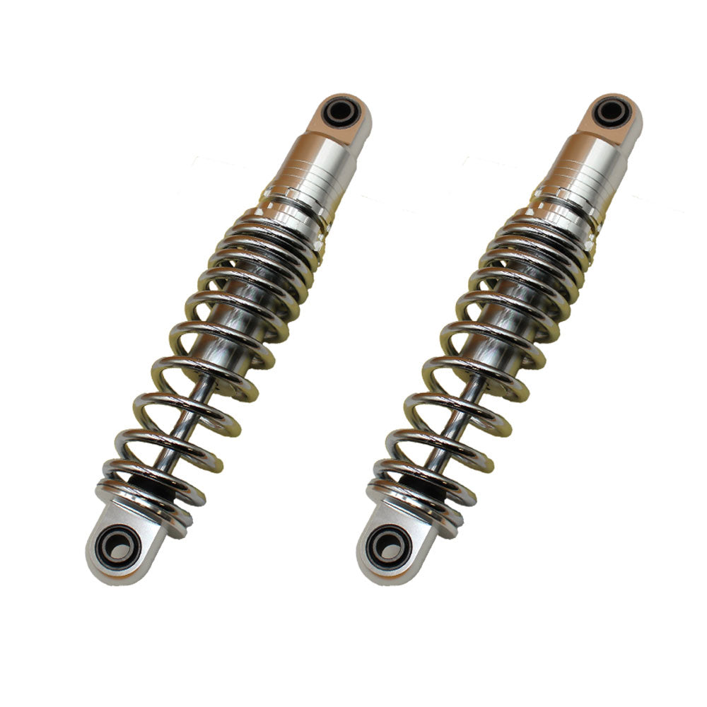 Chrome Adjustable 13" Rear Shocks 1980-2017 for Harley Touring Drag Specialties