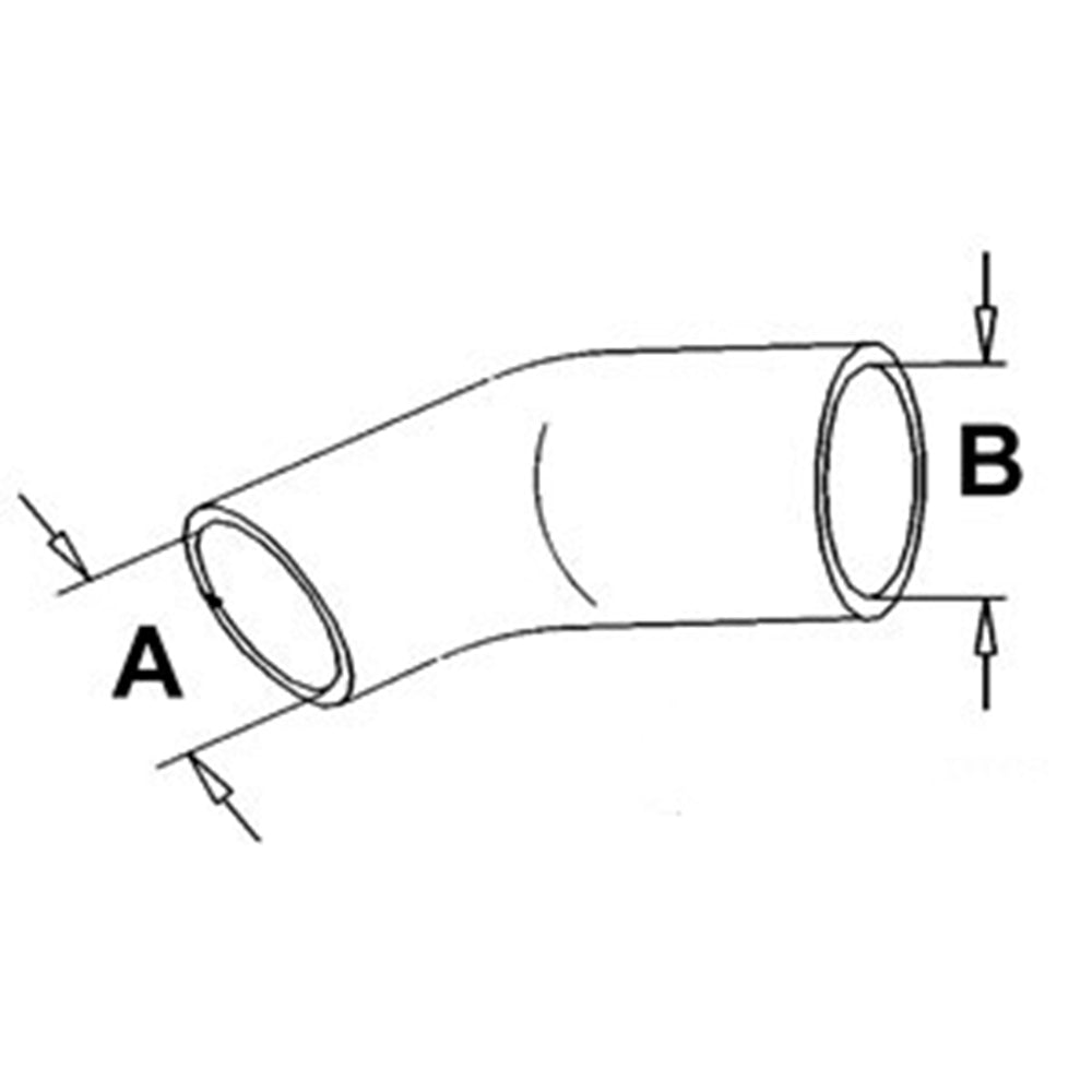 131422C1 New Lower Radiator Hose Fits Case-IH Harvester Tractor Model 886