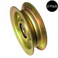Qty 2: Flat Idler Pulley Fits Murray Replaces 104360X