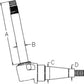 1315374C2 Spindle Fits Case-IH Tractor 1420 1440 1460 1620 1644 1660 1666