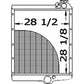 WN-131751A2-PEX Radiator Fits Case 7240 7250 8940