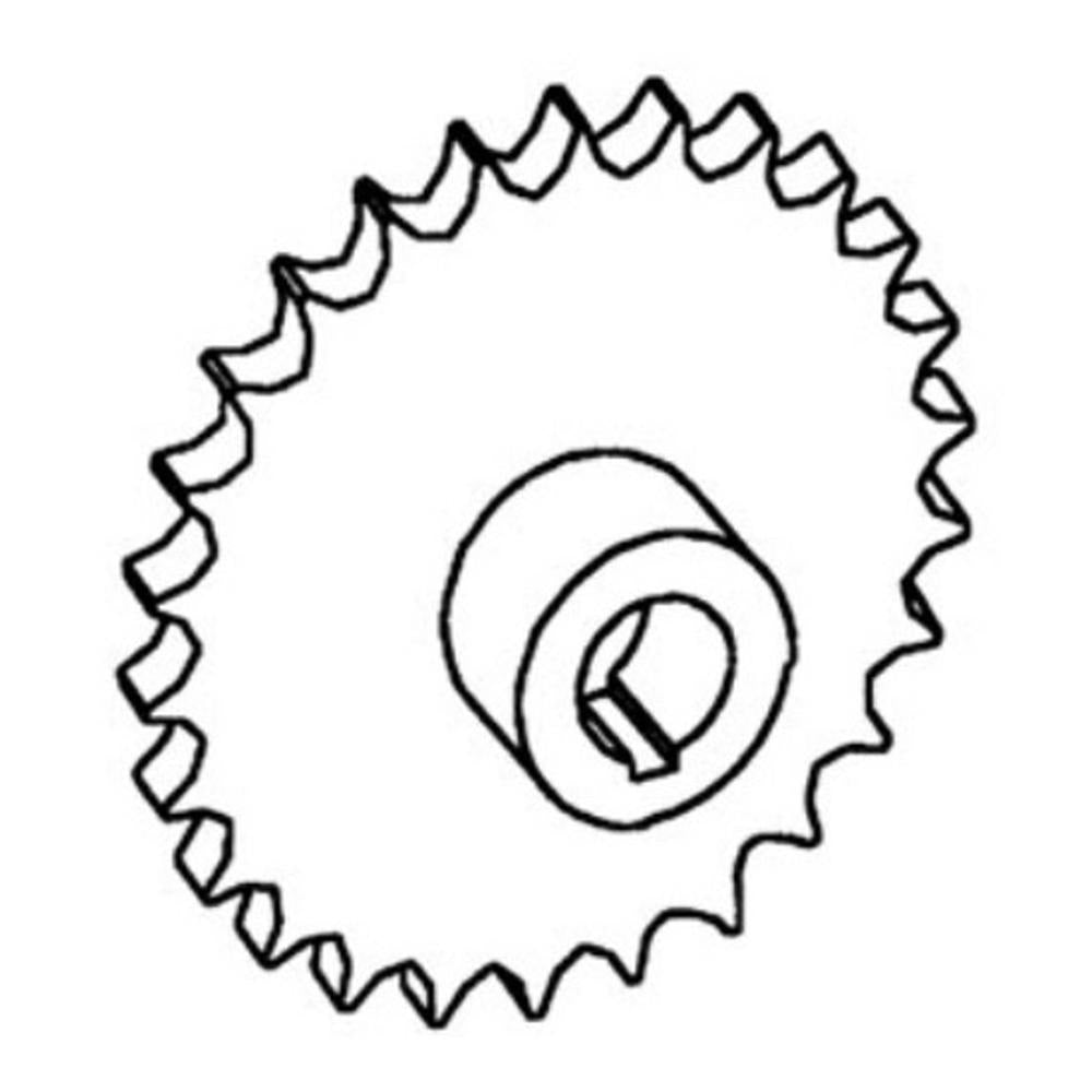 WN-1321167C92-PEX Auger, Unloading, Drive Sprocket Fits International/CaseIH