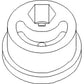 LH Shaker Shaft Cam Fits 1640 1644 1660 1666 1670 1680 1682 1688 2144 2166 2188