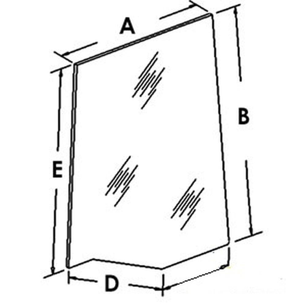 1340194C1 Glass, Door Window LH Fits Case IH Tractor 7110 7120 7140 7150 7220