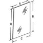 Left Hand Rear Window Glass Fits 7110 7120 7130 7140 7150 7210 7220 7230 7240