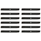 Qty 12: Heavy Duty Blade Fits John Deere Replaces 134149_x12