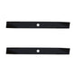 Set of 2 Heavy Duty Mower Blades for 42" Fits Husqvarna-Fits Poulan Mower Decks