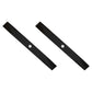 2 Blades 138971 138791 Fits Husqvarna Fits Craftsman Fits Poulan Fits AYP 42"