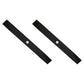Set of 2 XHT 42" Mower Blades Fits Craftsman Fits Husqvarna Fits Poulan