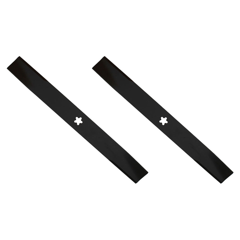Two (2) Heavy Duty Blades For 42" Deck Fits Craftsman LT1000 Fits Husqvarna