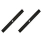 Set of 2 Heavy Duty Mower Blades for 42" Fits Husqvarna-Fits Poulan Mower Decks