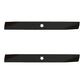 Set of 2 Heavy Duty Mower Blades for 42" Fits Husqvarna-Fits Poulan Mower Decks