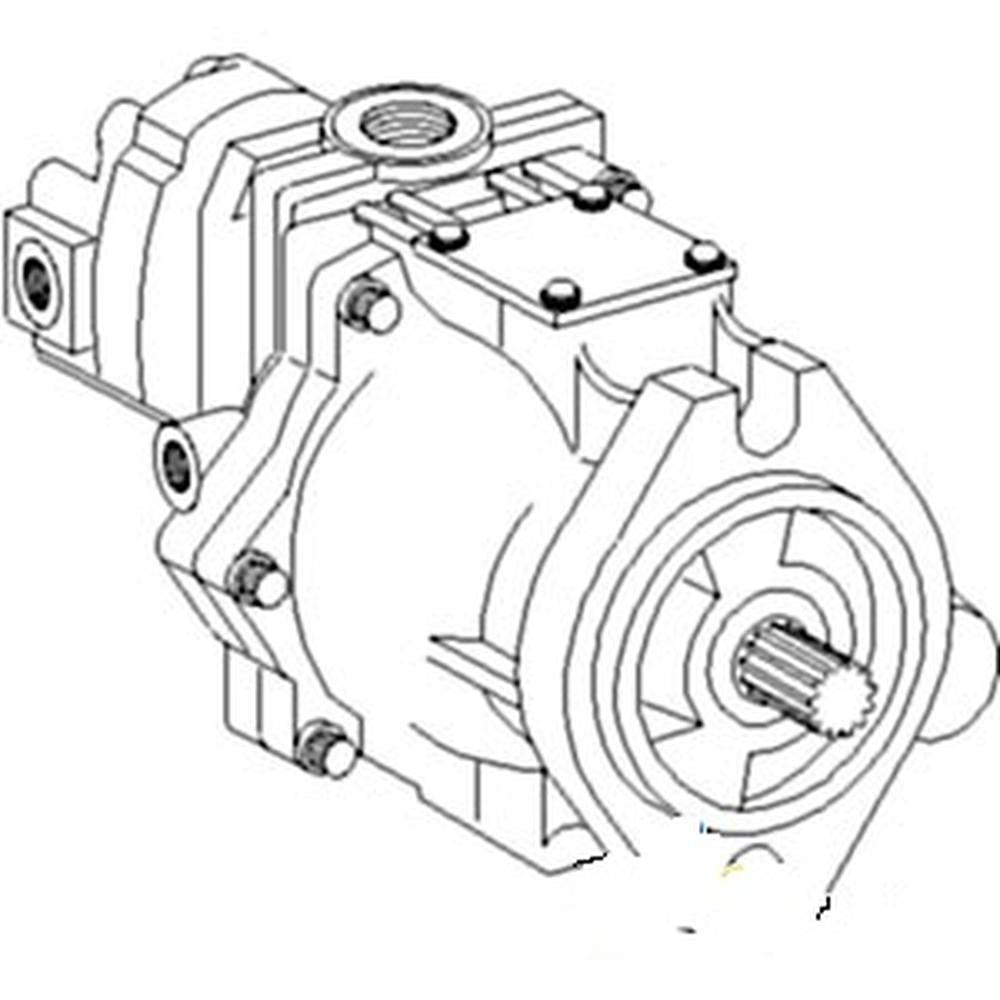 1346425C1 Pump Hydraulic w Gear Pump Reman Fits Case IH 1896 2090 2094 2096 2290