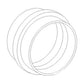 Spacer 1349058C1 Fits Case 580K 580SK 580SL 580SM+ 584E 586H 588G 588H 590 590L