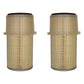 Qty 2: Outer Air Filter Fits Caterpillar Replaces 3I0267