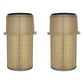 Qty 2: Outer Air Filter Fits Donaldson Replaces P101146