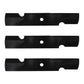 13788 423029 Set of 3 High Lift Blades Length 14-1/4" Each Fits Encore Mowers