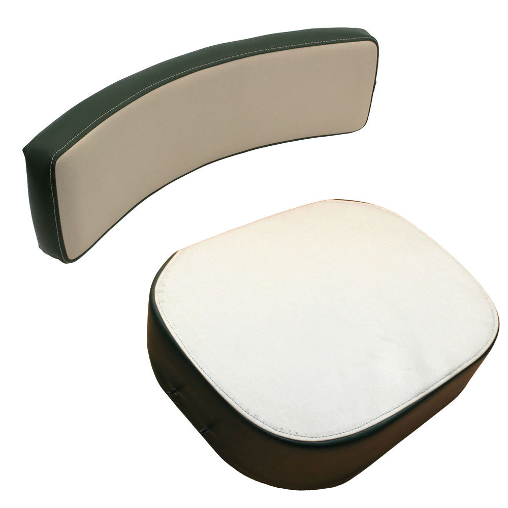 105812ASB-11 New Green & White Seat Cushion Set Fits Oliver 1800, 1850