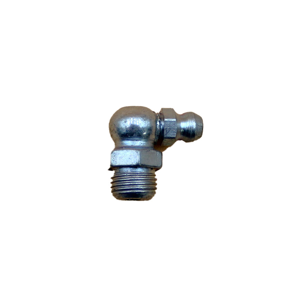 One New 1/4" Mild Steel 45° Angle Grease Nipple 1450/1001 Fits JCB Excavators