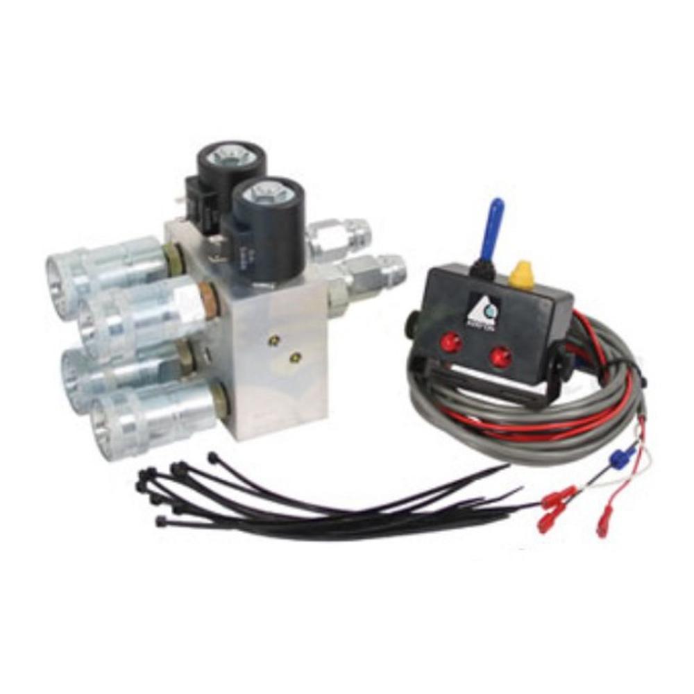 14790 New 2 Circuit Hydraulic Multiplier w/ Switchbox Command Control & Couplers