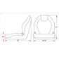 Camouflage Talon Ultra High-Back Seat Fits Lawn Mowers, Utility Vehicles & More