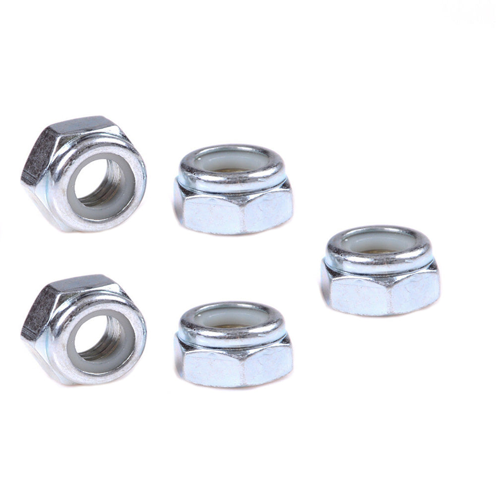 Qty 5: Hexagonal Lock Nut - M8
 Fits John Deere Replaces 14M7166