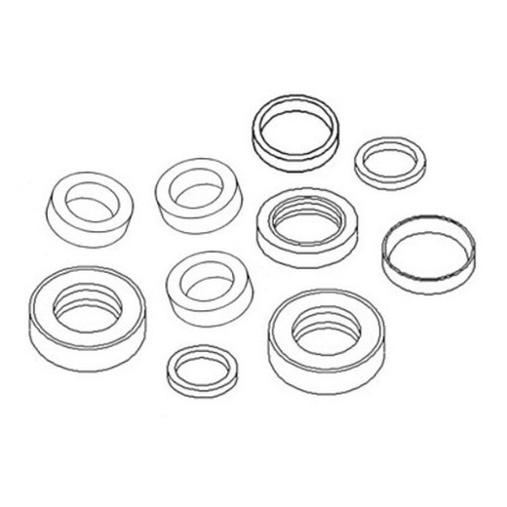 Apron Bowl Cylinder Seal Kit 15050409 Fits Terex S24 TS14 TS14B TS14C TS18A TS24