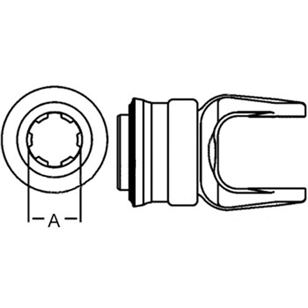 A-D121506-AI Spring-Lok Tractor Yoke