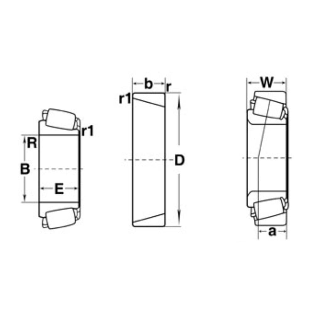 A-JD8190-AI TIMKEN CONE