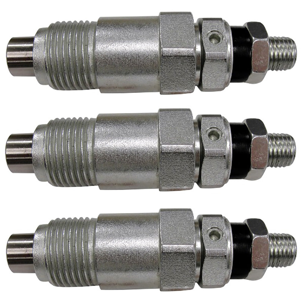 3 FUEL injectors Fits Kubota B1750E B1750HST-D B1750HST-E B2150D B2150E