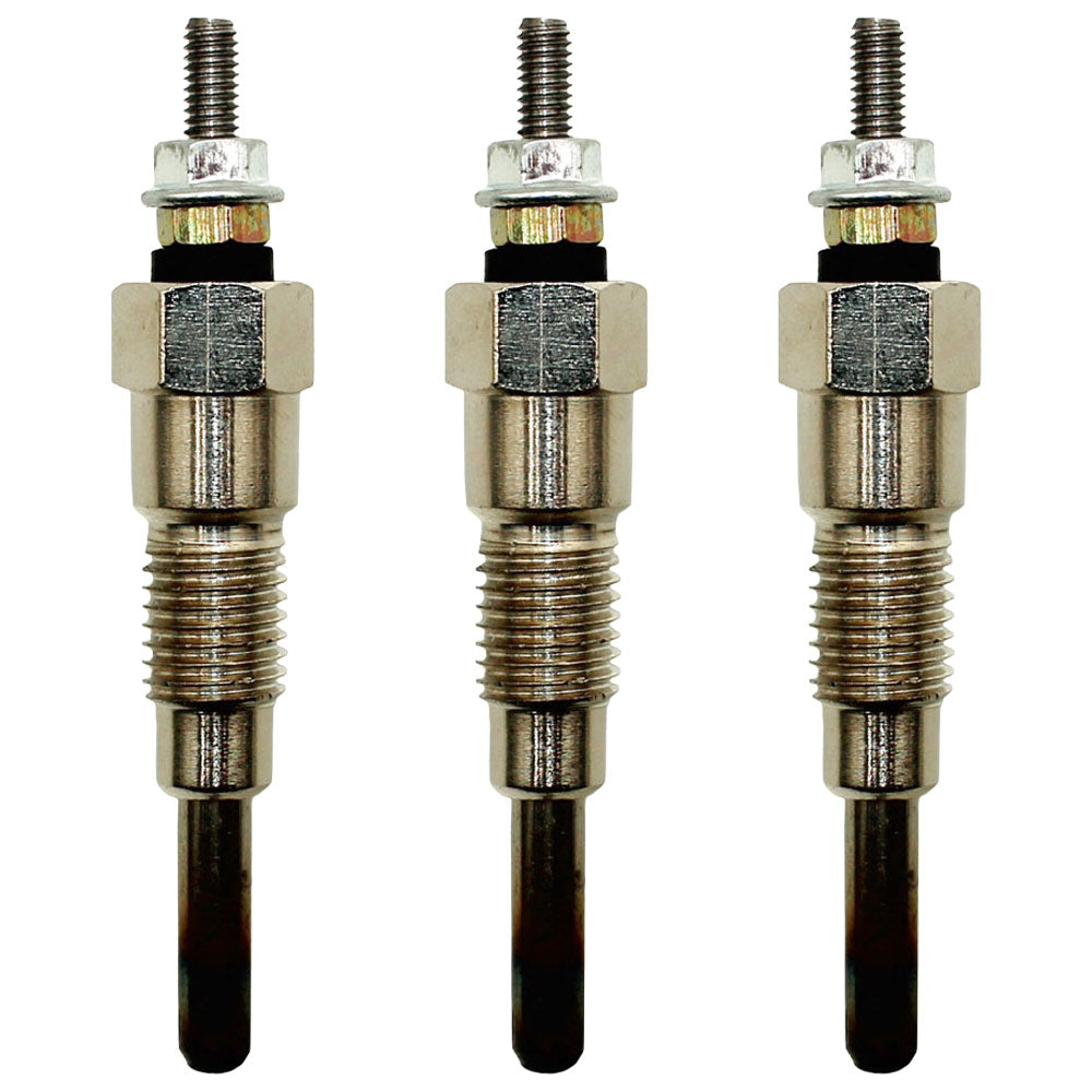 Glow Plug Set (3) Fits Kubota B5100DP B5100EP B6100DP ++ 15261-65513