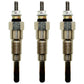 15521-65512 3 Glow Plugs Fits Kubota L2202 L2402 L2602 L2802 L3202 L4202 M4950
