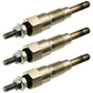 Qty 3: Glow Plug Fits Kubota Replaces 15261-65512