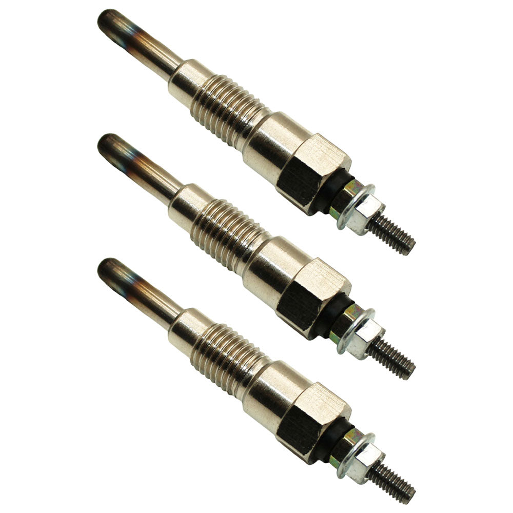 Qty 3: Glow Plug Fits Kubota Replaces 15261-65512