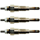 15521-65512 3 Glow Plugs Fits Kubota L2202 L2402 L2602 L2802 L3202 L4202 M4950