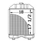 15453-72060 Radiator Fits Kubota Tractor Models M5500 M7500 M5500DT