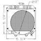 15531-72060 Radiator Fits Kubota Compact Tractor Models B5200 B6200 B7200