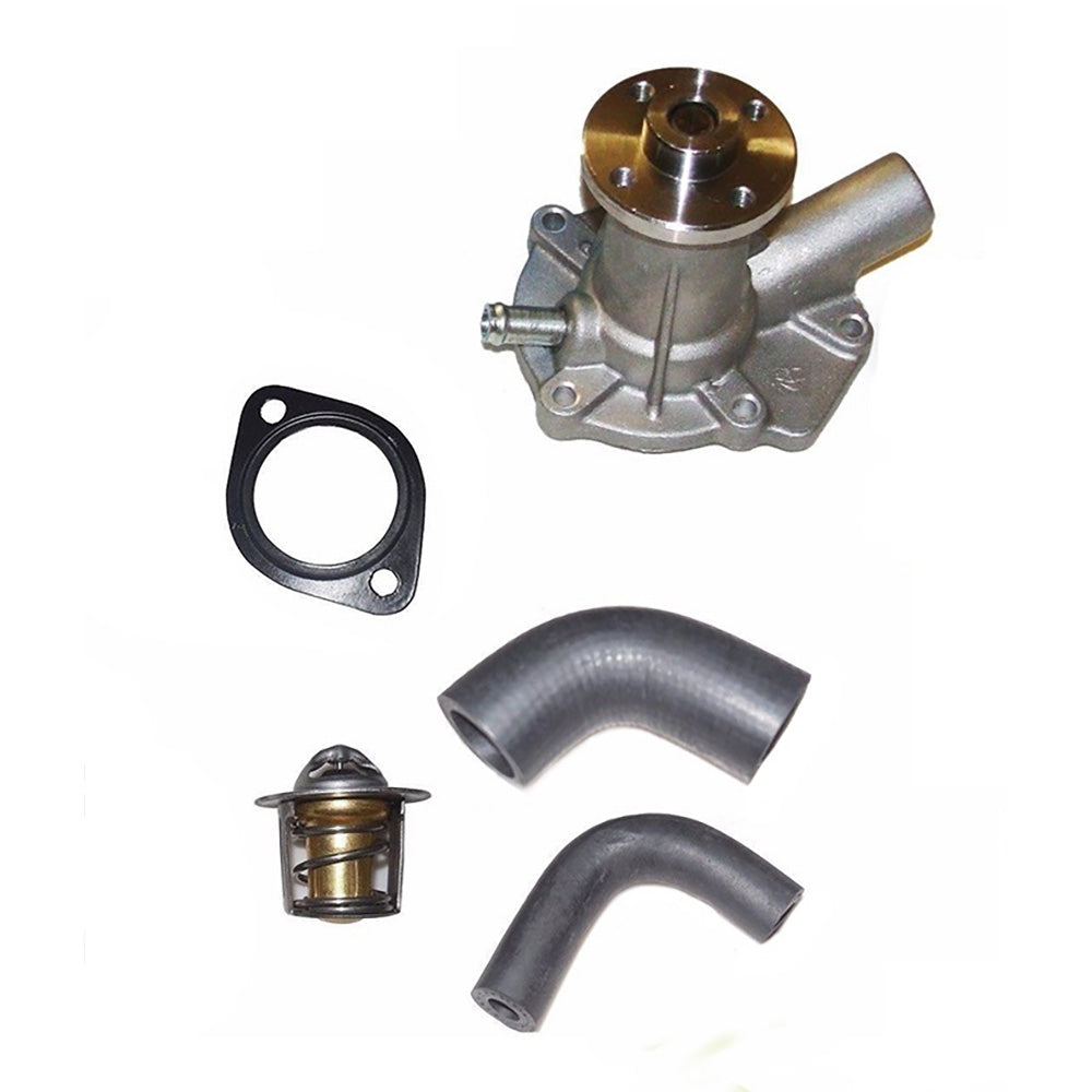 Water Pump with Hoses & Thermostat Fits Kubota B2150D B2150E B2150HSD B2150HSE