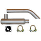 Muffler Conversion Kit Fits Kubota Replaces 15541-12110