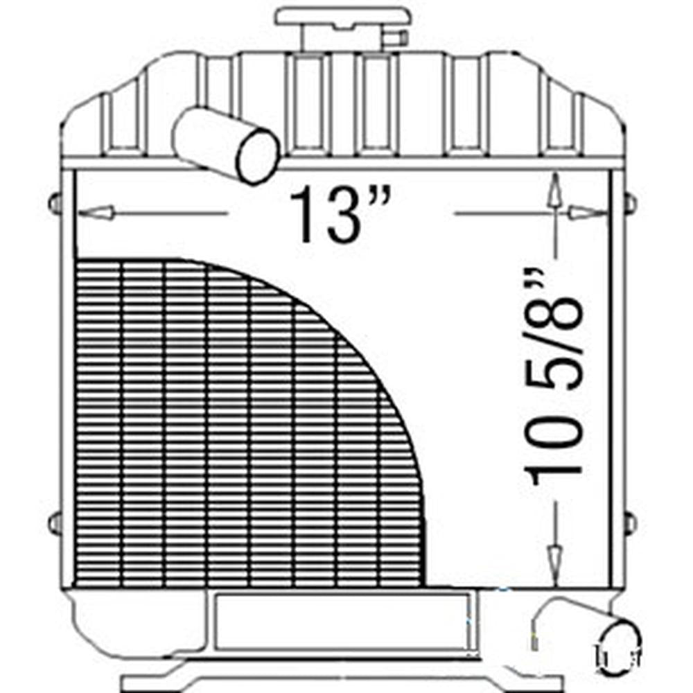 RADIATOR FOR PART 15553-72060