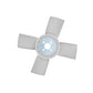 Suction Fan Fits Kubota 240mm Replaces 15862-74110 UTV Tractor RTV