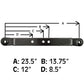Lower Lift Arm Fits Yanmar Replaces 159-326