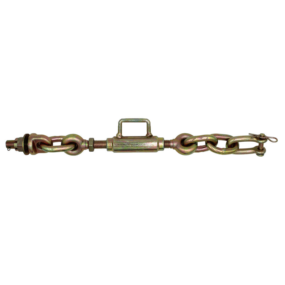 Universal Fit Turnbuckle 3 Point Hitch Sway Check Chain Stabilizer 11.75-13.50