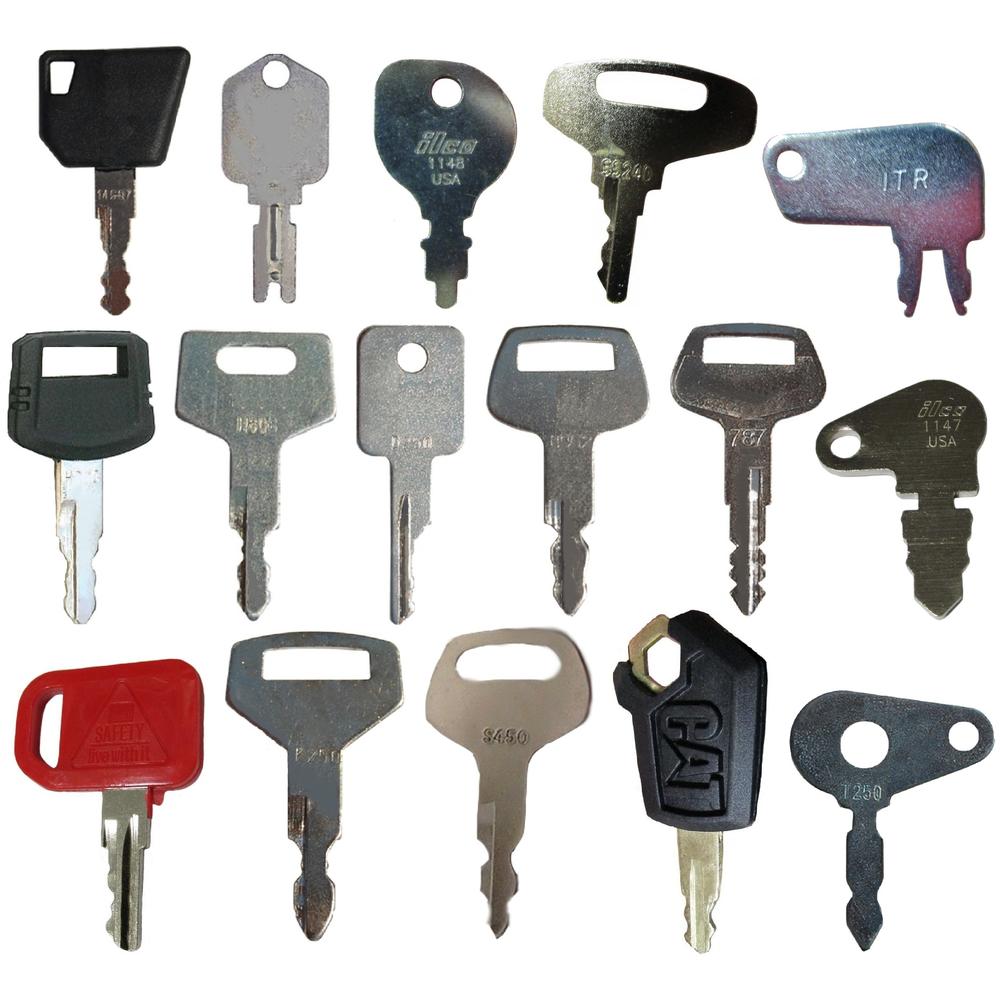 20 Pc. Key Set  Fits John Deere Replaces AM30700