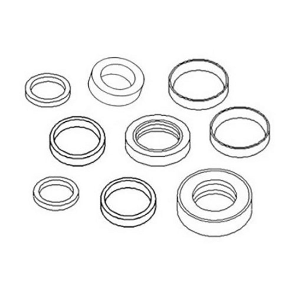 1606840M93 Tilt Dump Cylinder Seal Kit Fits Massey Ferguson Loader Model 32